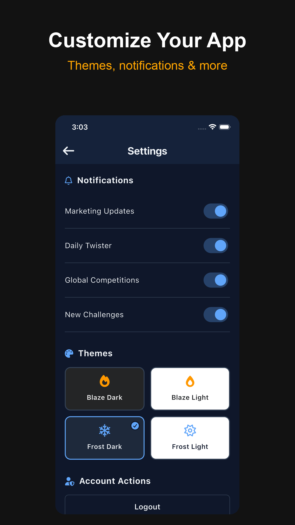 Customize Your App